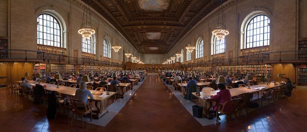 NYC Public Library Research Room Jan 2006-1- 3