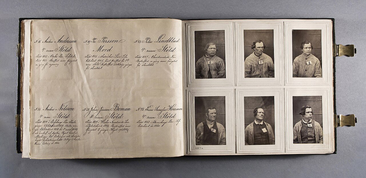 Ur Photografiskt Album för år 1861 öfver fångar förvarade å Landskrona fästning - NMA.0056768 (2)