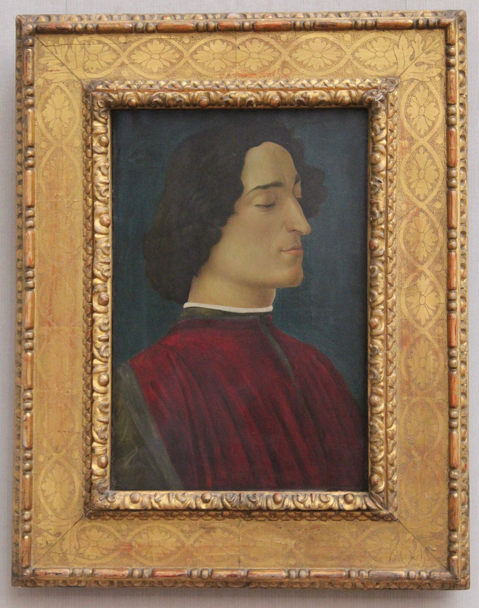 Sandro Botticelli's 1478 Portrait of Giuliano de' Medici, a highlight of the berlin portraits exhibition botticelli to lempicka