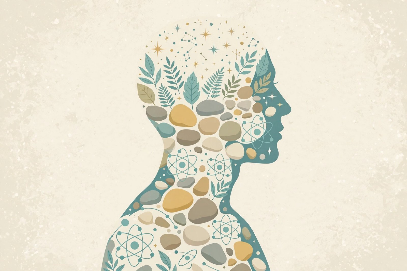 Editorial illustration for: Is Everything Conscious? Panpsychism Is Back, and It Brought Receipts It Can't Quite Cash