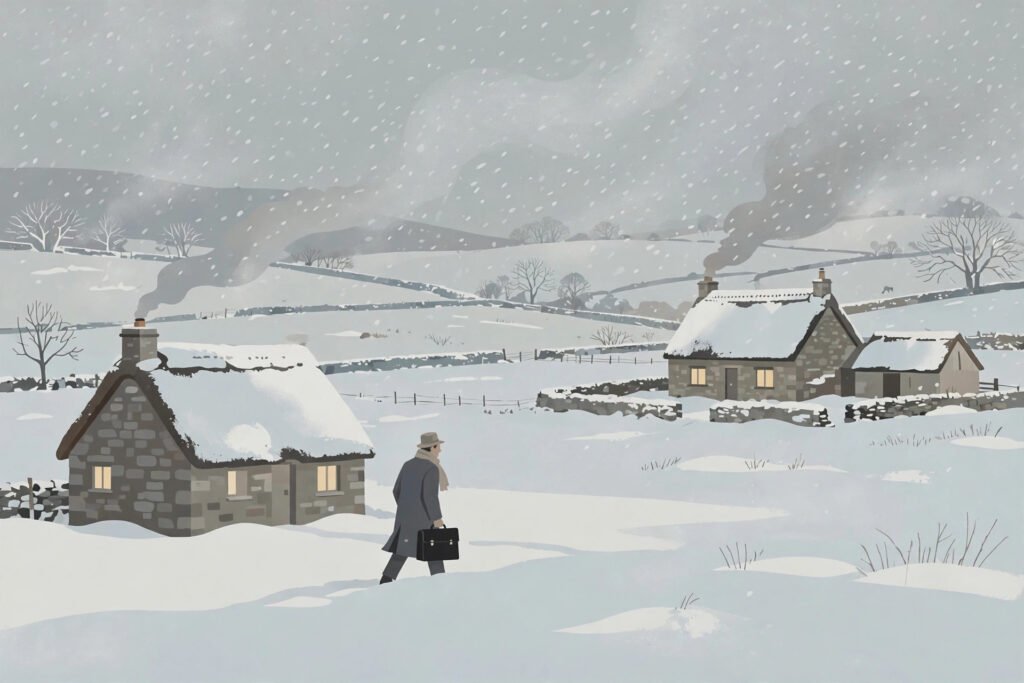 is The Land in Winter worth reading — editorial illustration