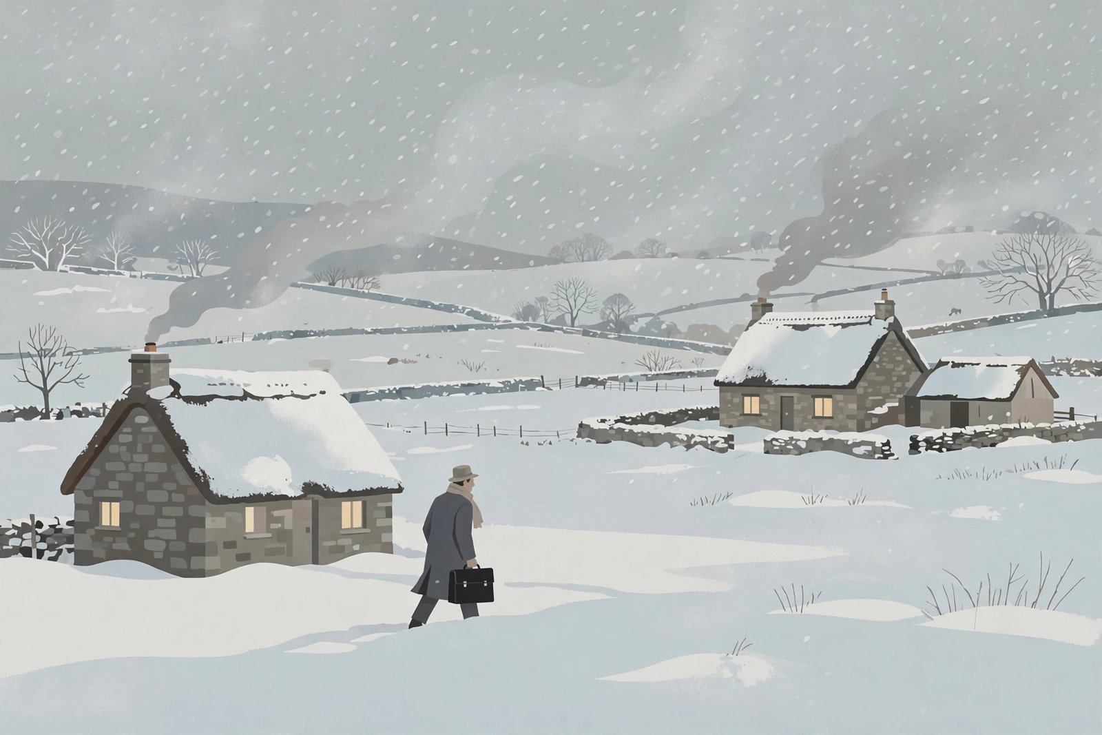 is The Land in Winter worth reading — editorial illustration