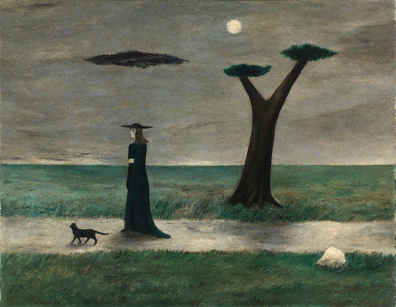 Gertrude Abercrombie's The Stroll (1943), a signature work in the norton museum mimi plumb and gertrude abercrombie double opening